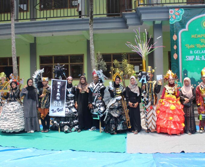 Kegiatan P5 Penunjang Kreativitas siswa - siswi di Lingkungan Sekolah SMP AL -AZHAR SEMPU